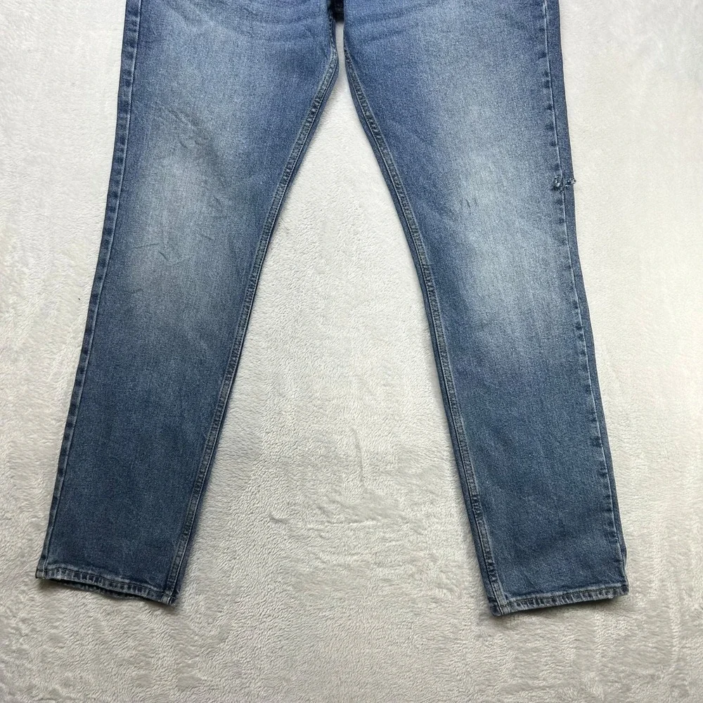Denizen from Levi's 216 Slim Fit Jeans Men's Blue Denim Stretch Straight - 36X31